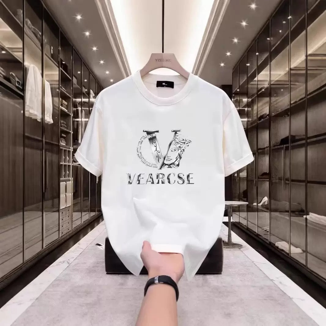Men's Pure Cotton Crew-Neck T-Shirt