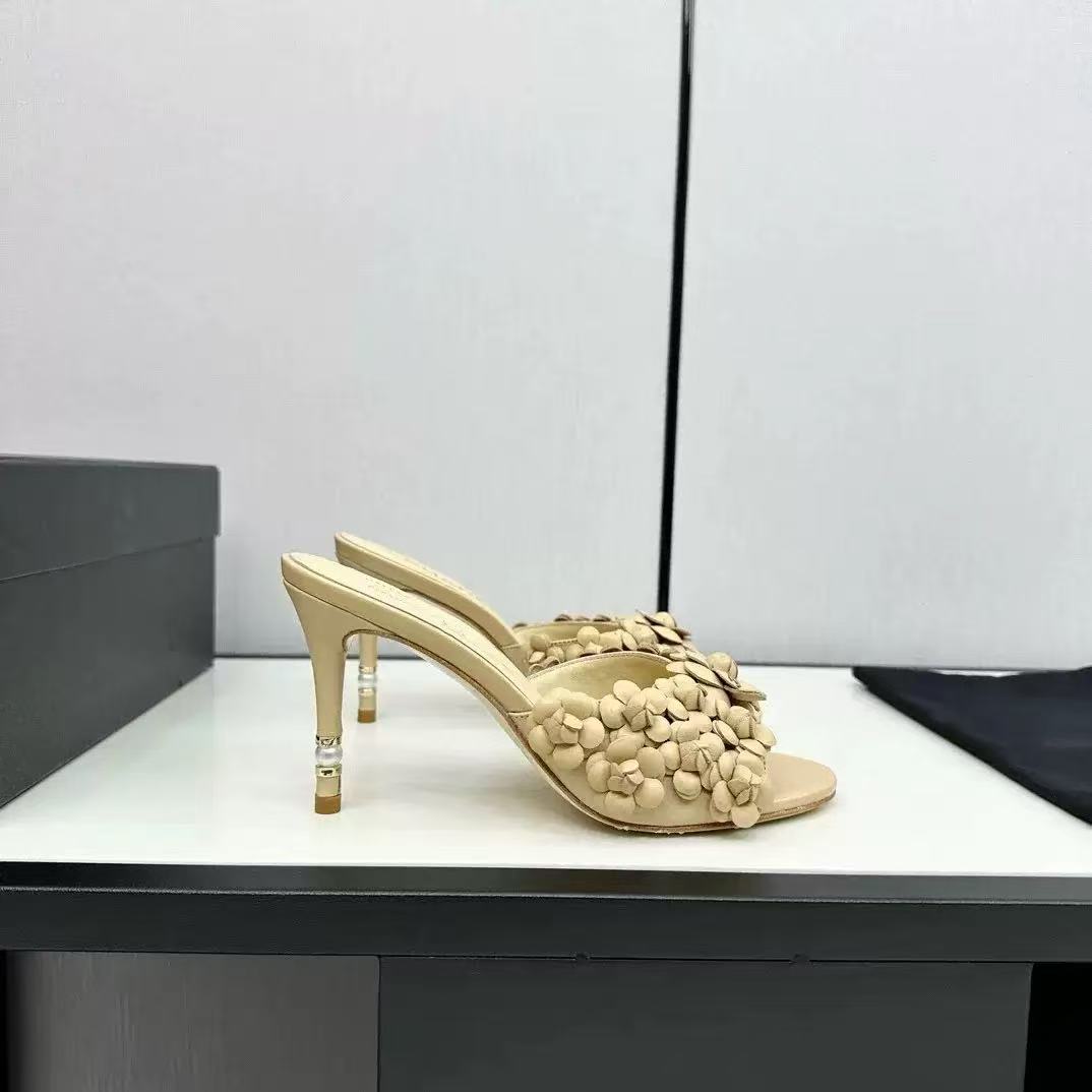 Early Autumn Flower Slippers Chanel VIP1:1