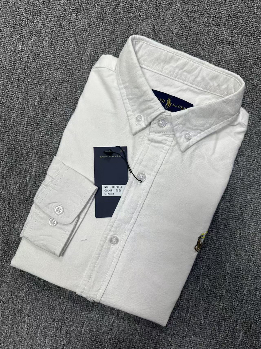 POLO Double-Layer Oxford Long-Sleeve Shirt