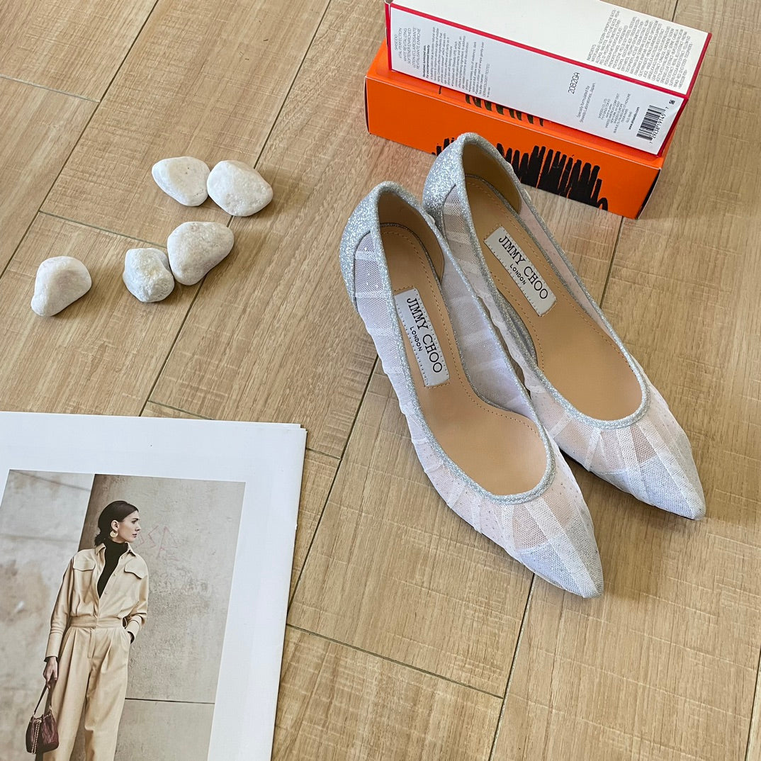 JIM* 23 new mesh high heels