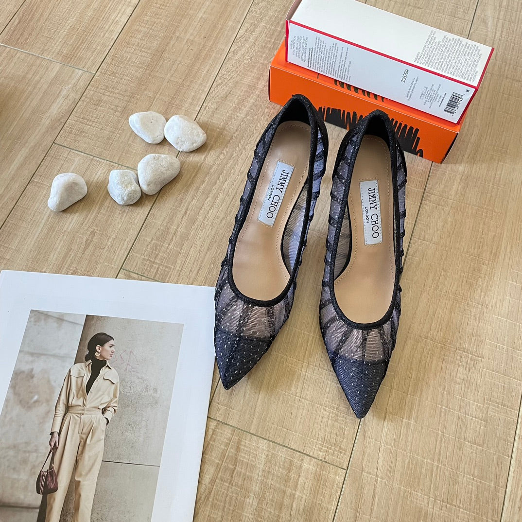 JIM* 23 new mesh high heels