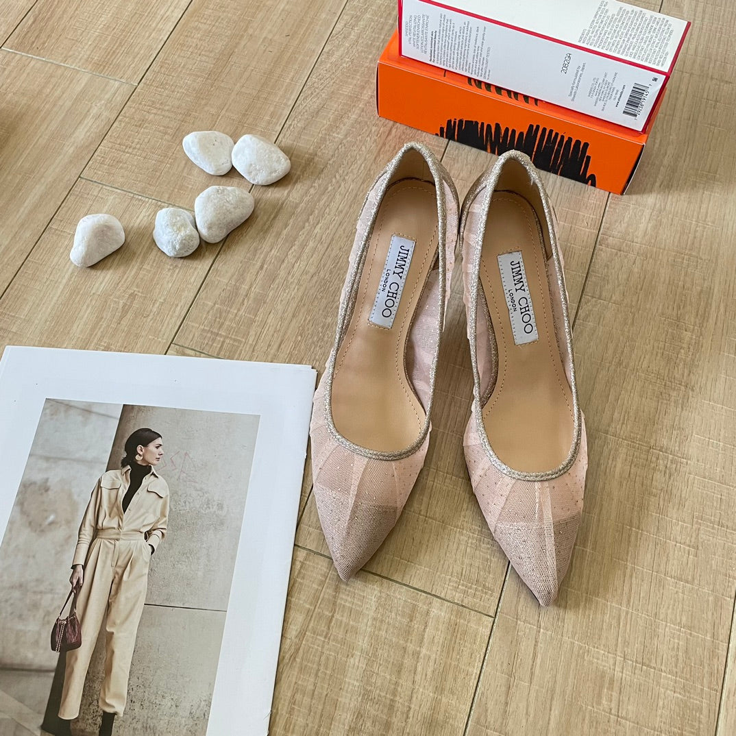 JIM* 23 new mesh high heels
