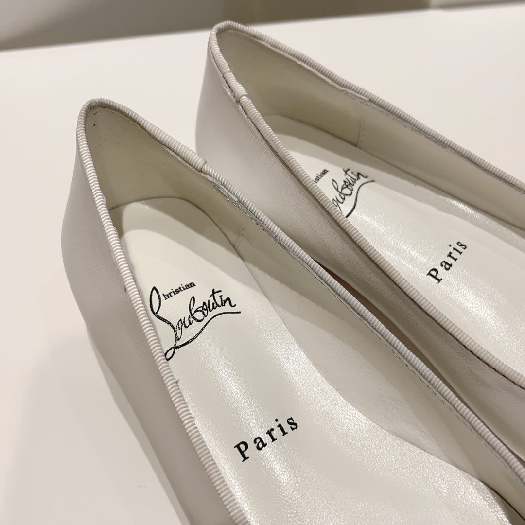 CL 24  1:1 VIP heart-shaped jewel flats