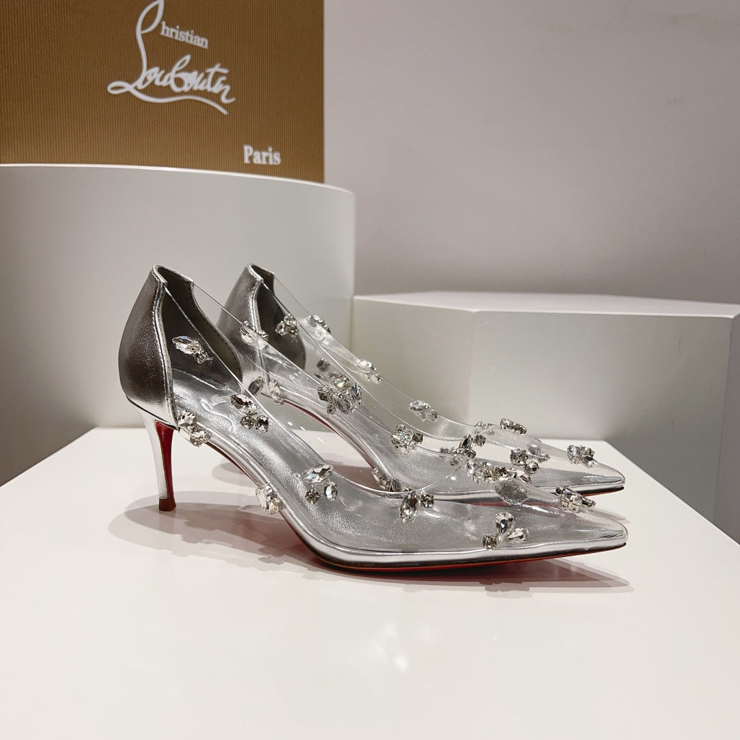 CL 24  1:1 VIP rhinestone high heels