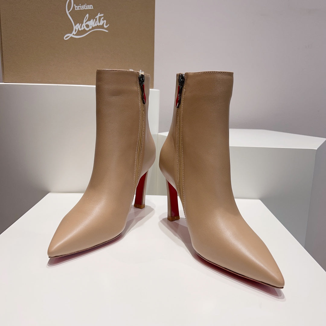 CL 23 1:1 VIPcowhide short boots