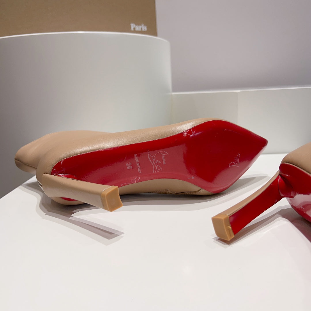 CL 23 1:1 VIPcowhide short boots