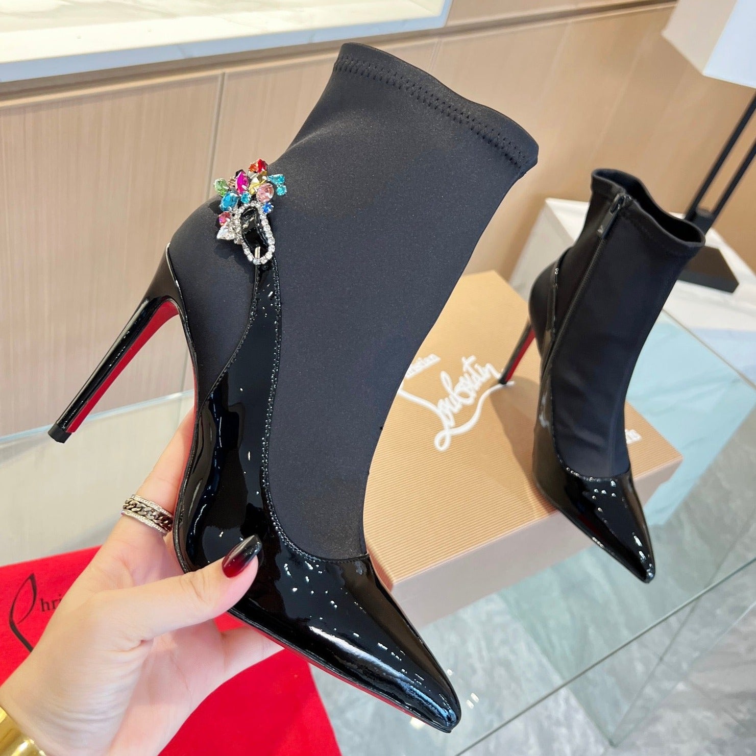 CL*  1:1 VIP red sole high heels