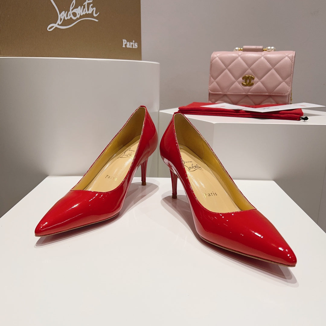 CL* 1:1 VIP  patent leather high heels