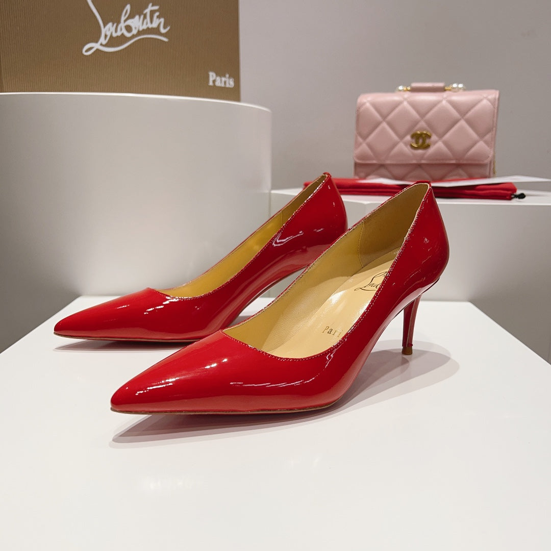 CL* 1:1 VIP  patent leather high heels