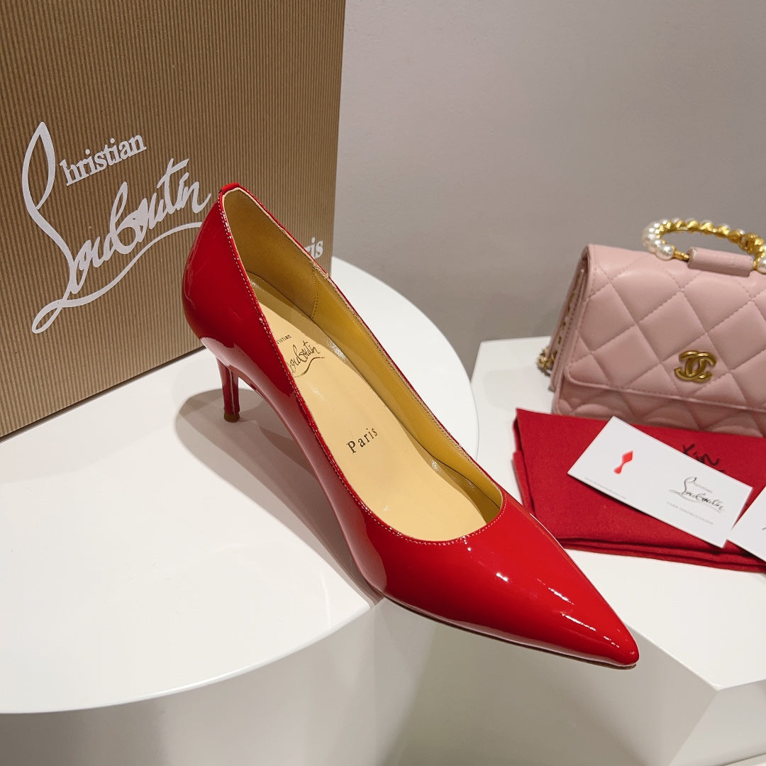 CL* 1:1 VIP  patent leather high heels