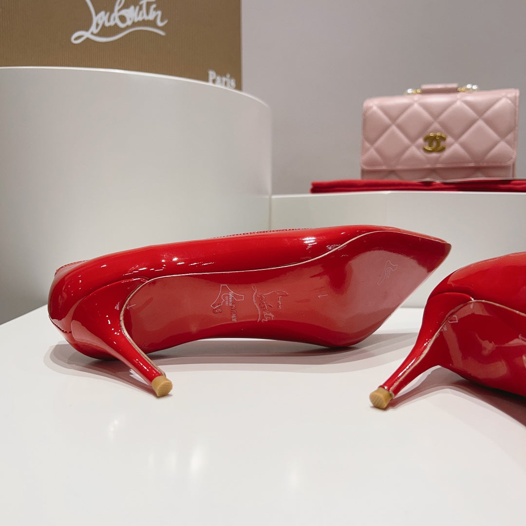 CL* 1:1 VIP  patent leather high heels