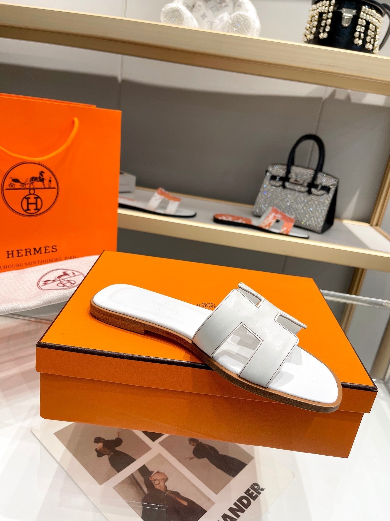 Hermè* new 1:1 vip slippers