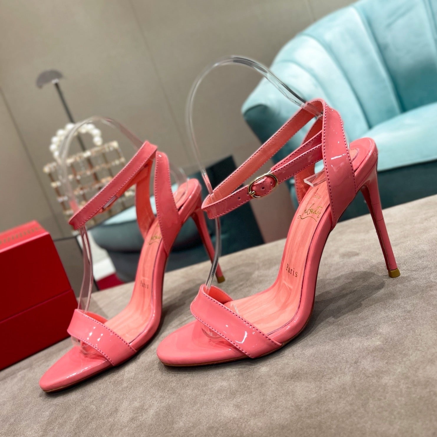 CL*24 new nude strap high heels 1:1 VIP