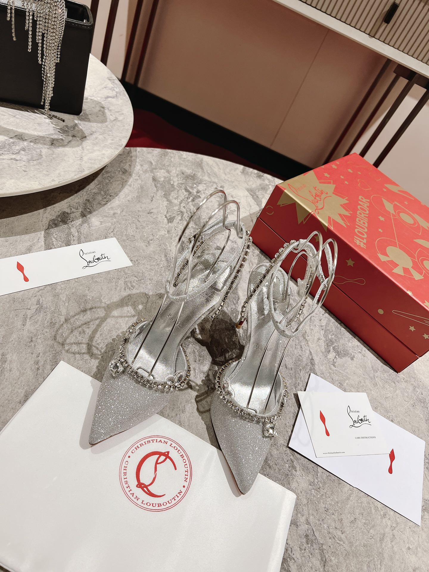 CL* 24 new products crystal high heels 1:1 VIP