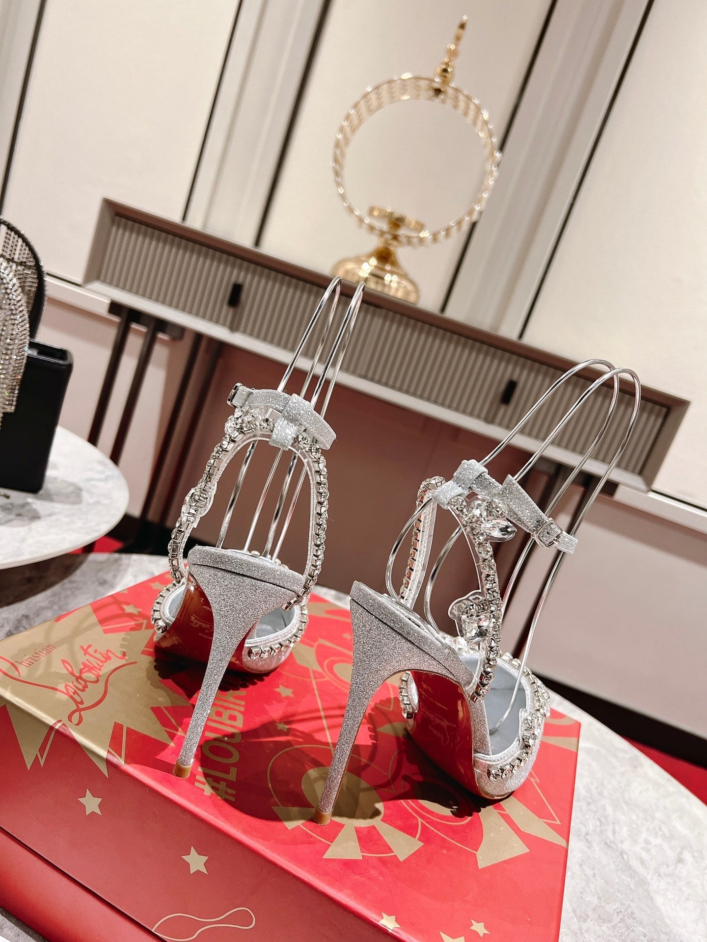 CL* 24 new products crystal high heels 1:1 VIP