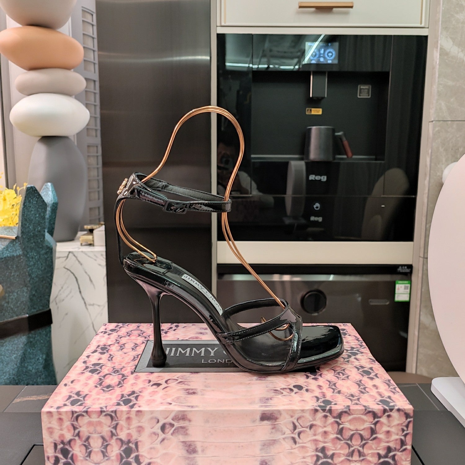 JIMM *24 new high-heeled sandals 1:1 VIP