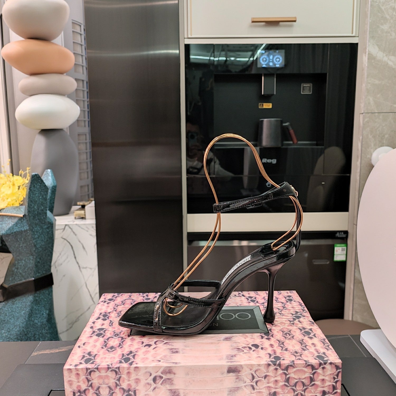 JIMM *24 new high-heeled sandals 1:1 VIP