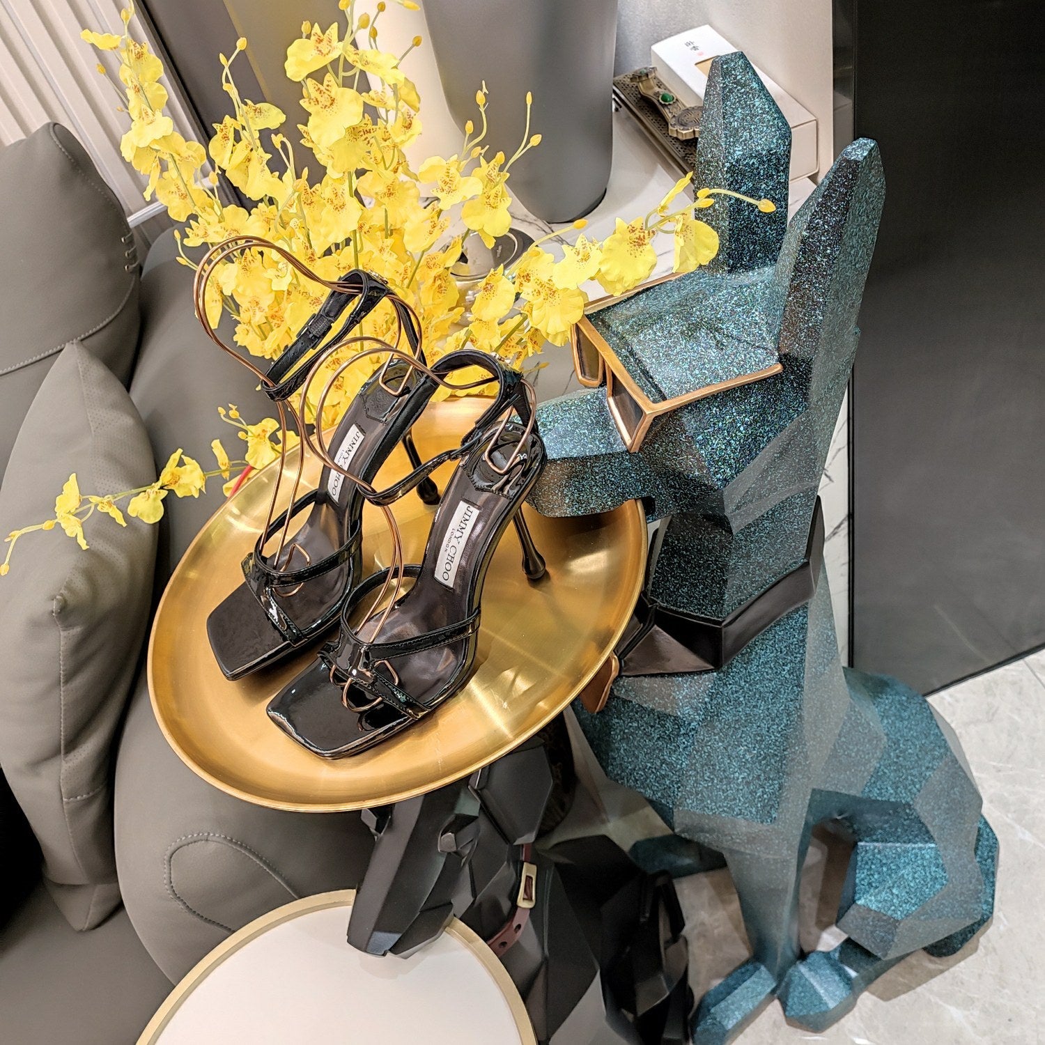 JIMM *24 new high-heeled sandals 1:1 VIP