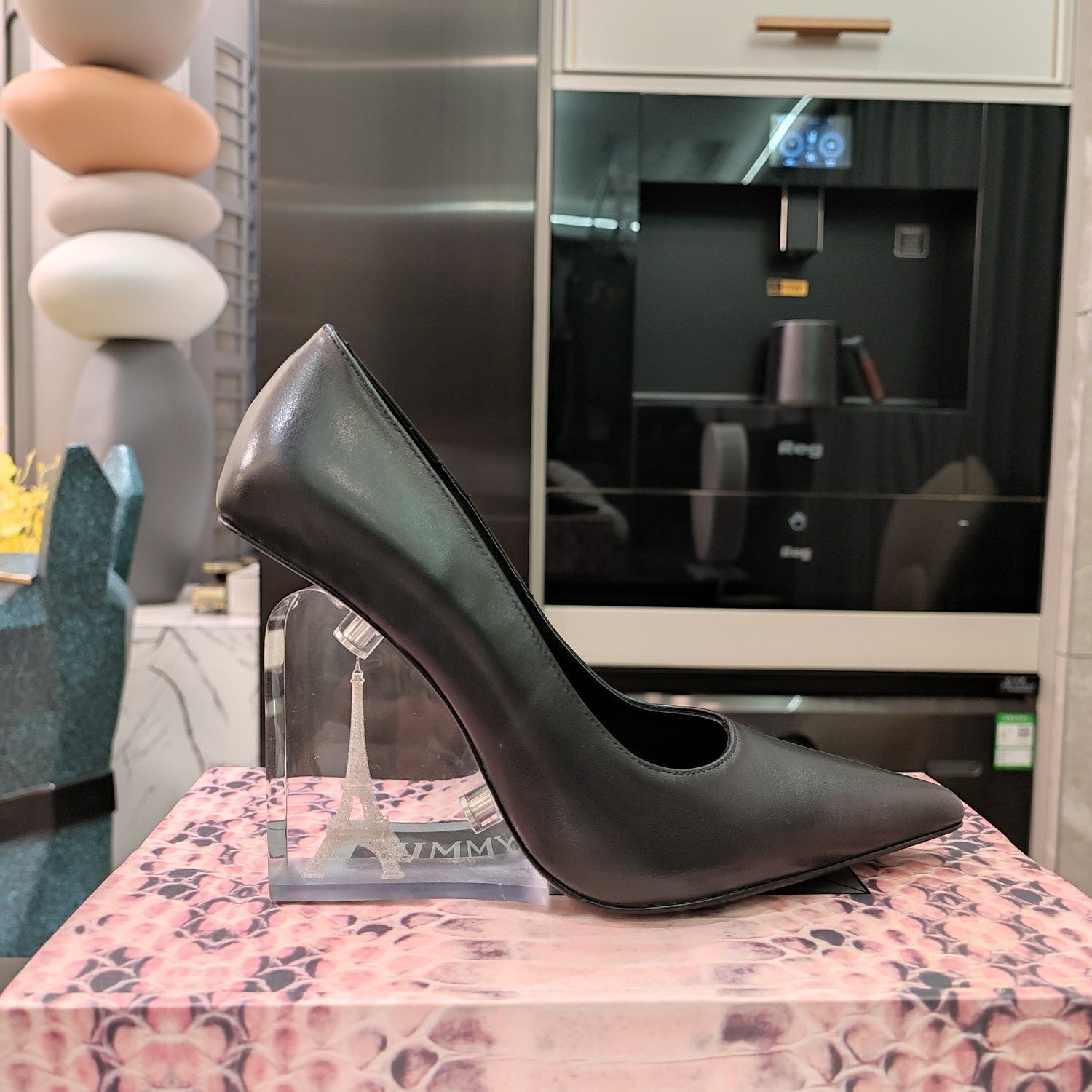 JIMM* 24 new transparent wedge shoes 1:1 VIP