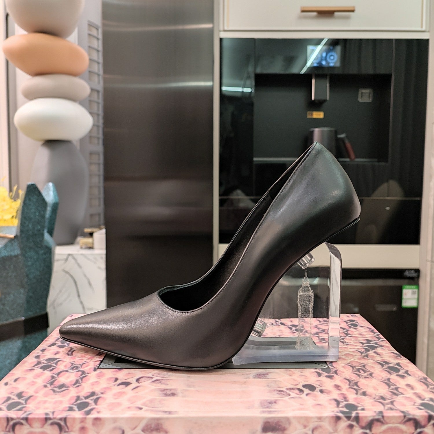 JIMM* 24 new transparent wedge shoes 1:1 VIP