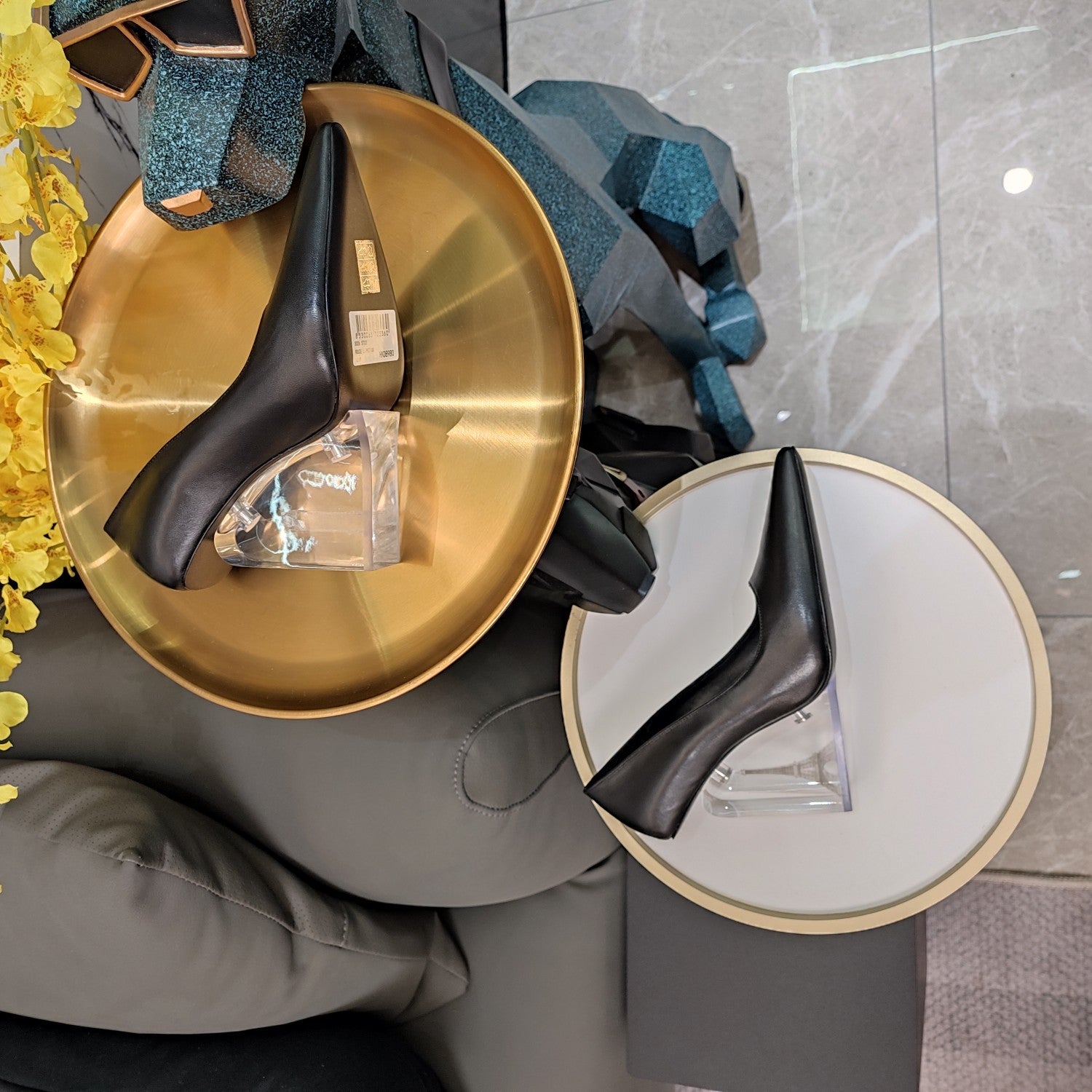 JIMM* 24 new transparent wedge shoes 1:1 VIP