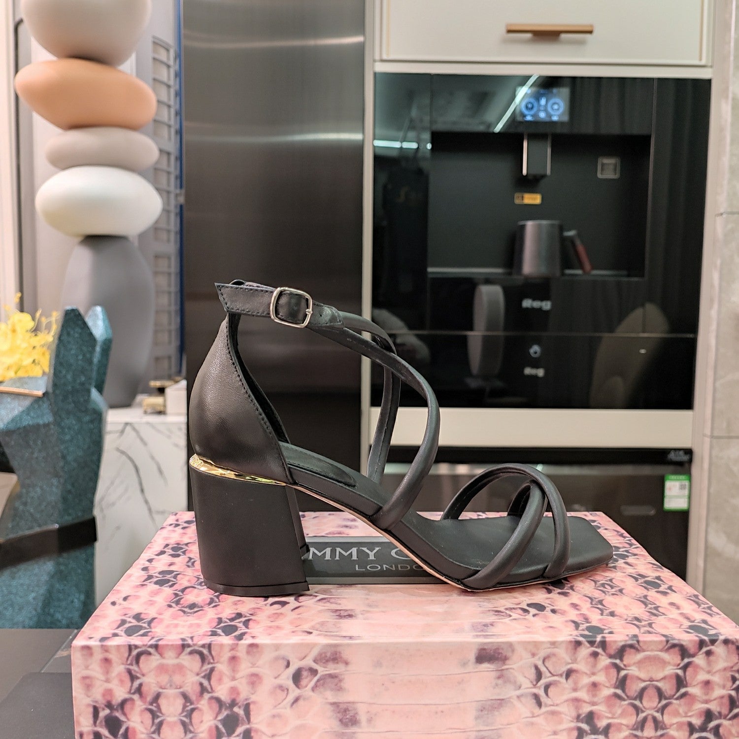 JIMM* 24 new thick heel high heels 1:1 VIP