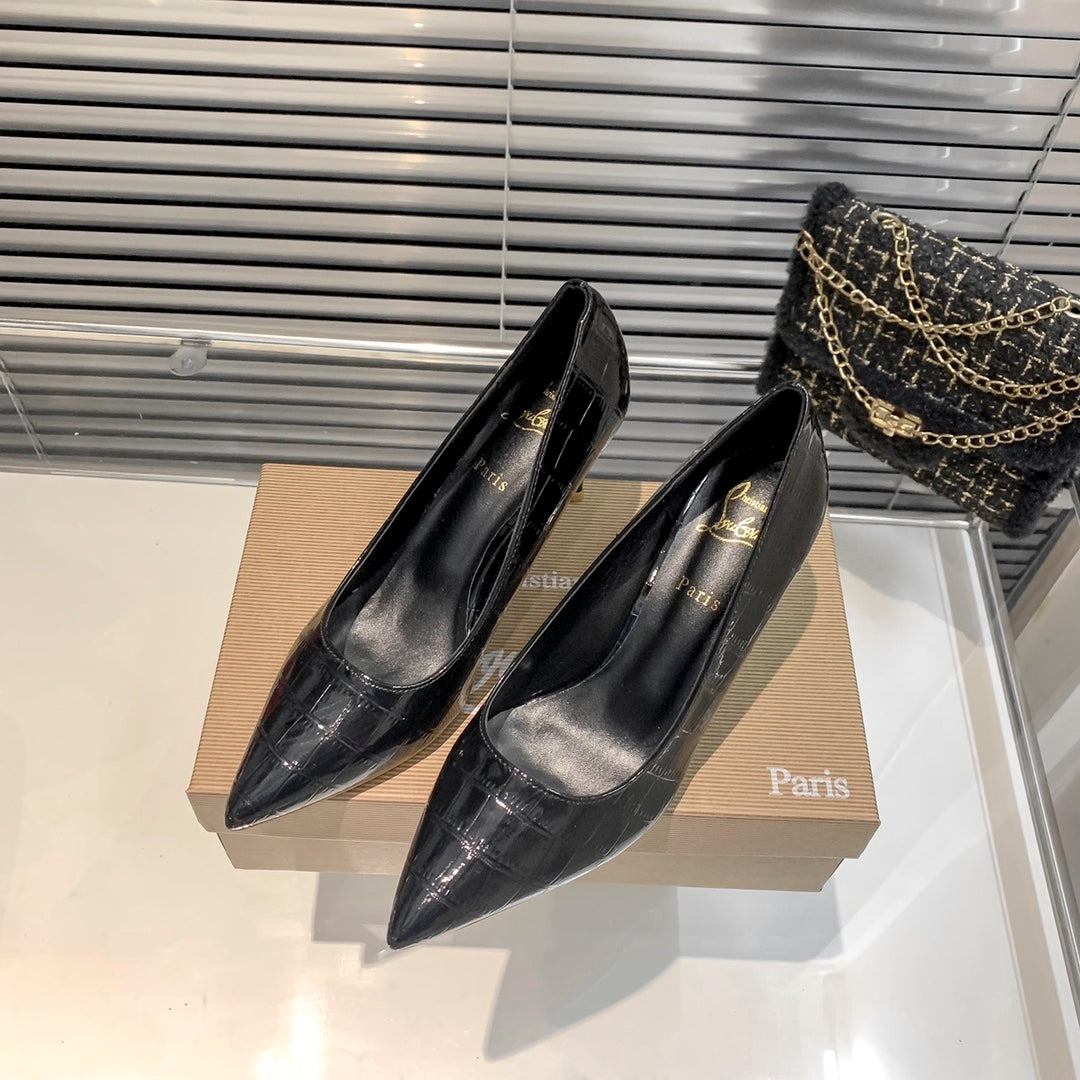 CL* new red sole high heels