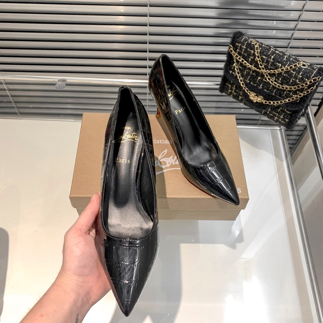 CL* new red sole high heels