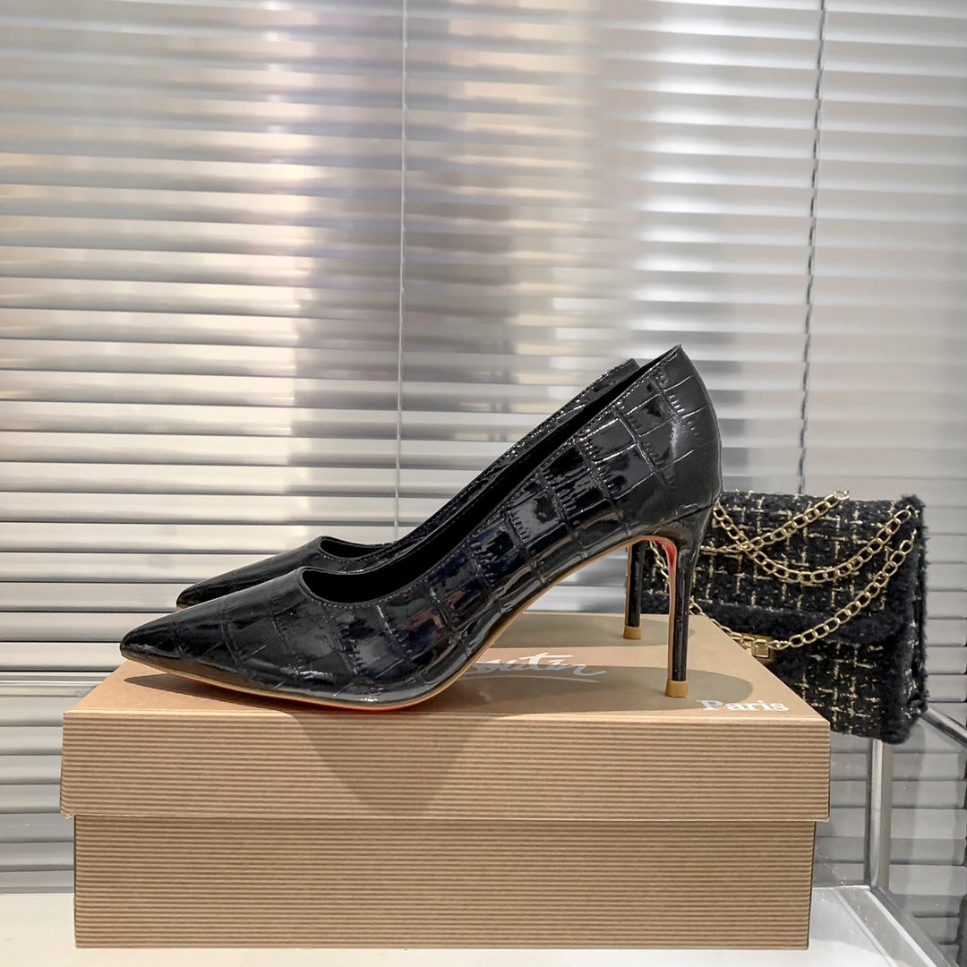 CL* new red sole high heels