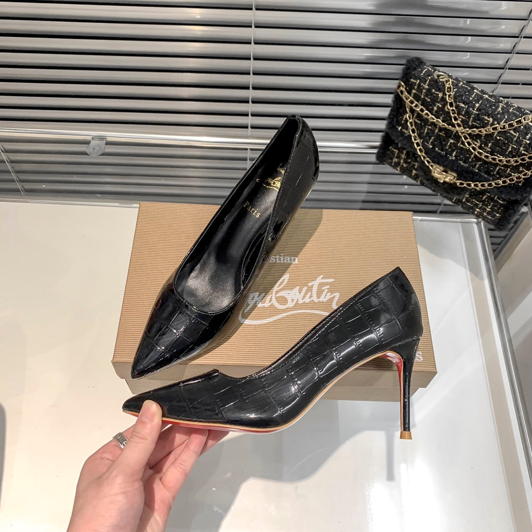 CL* new red sole high heels