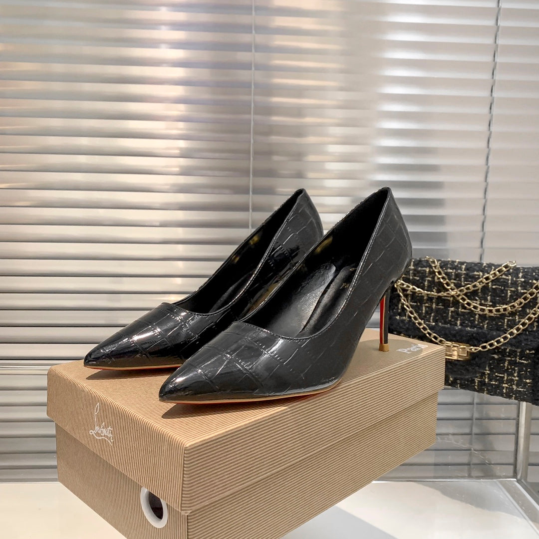 CL* new red sole high heels