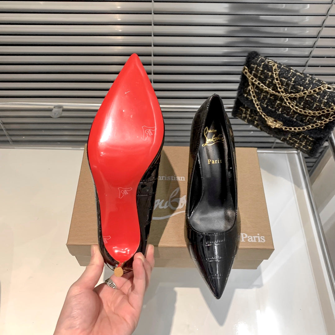 CL* new red sole high heels