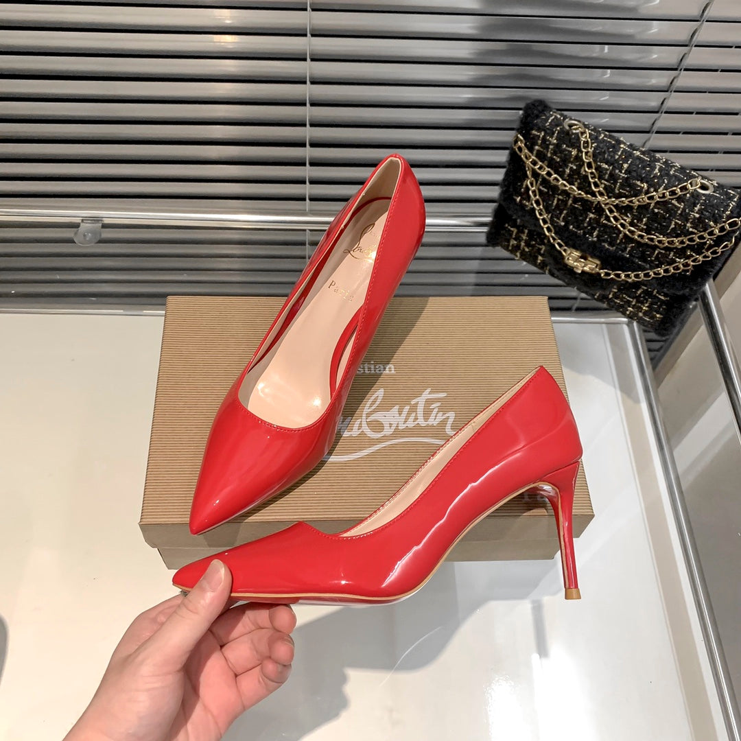 CL* new red sole high heels