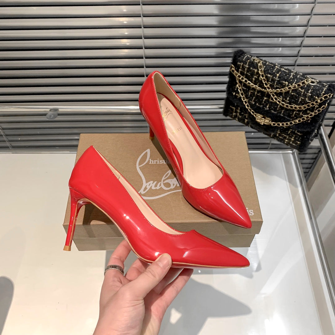 CL* new red sole high heels
