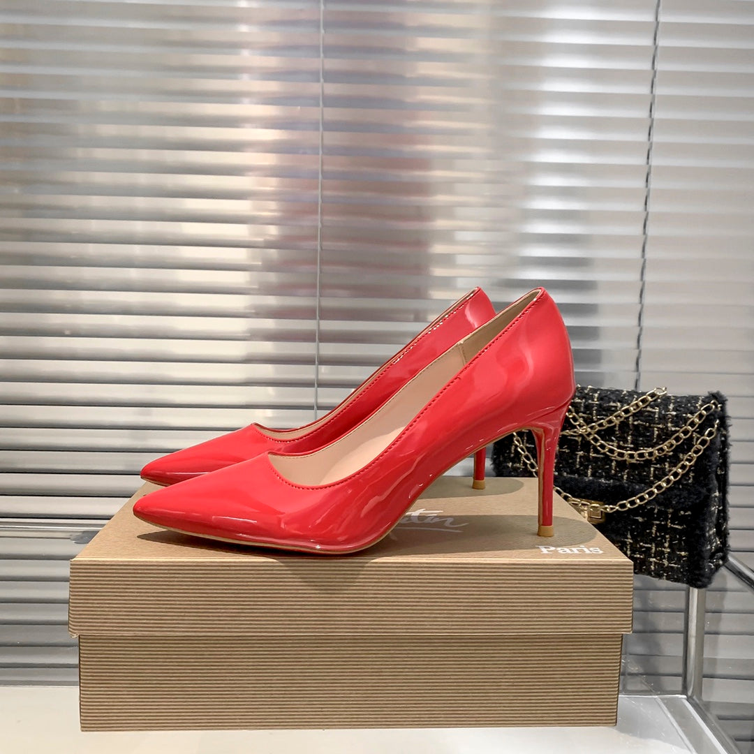 CL* new red sole high heels
