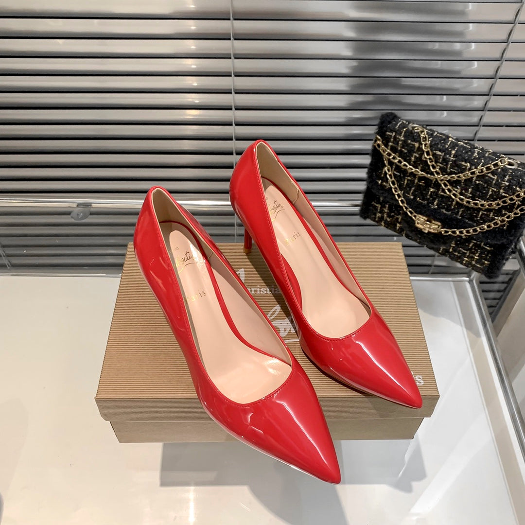 CL* new red sole high heels