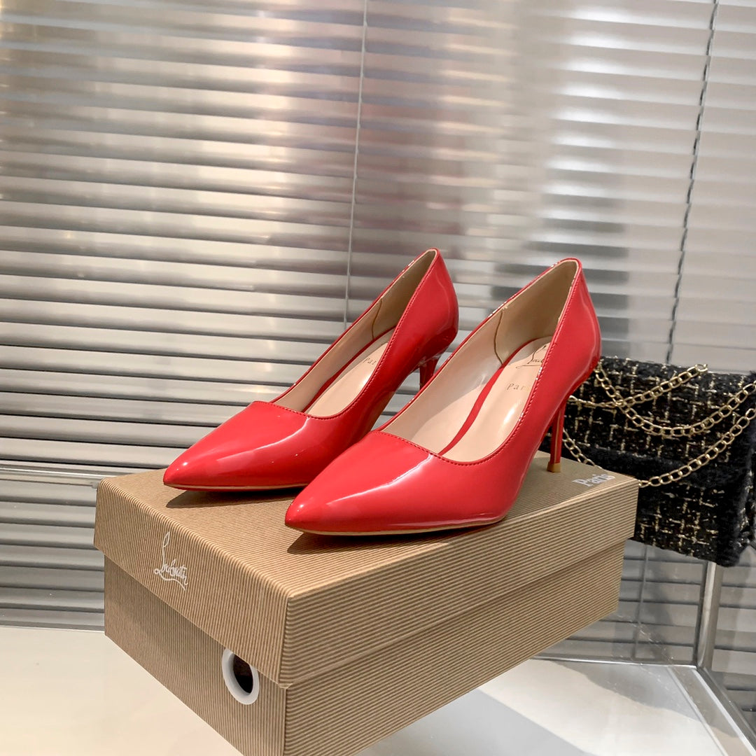 CL* new red sole high heels