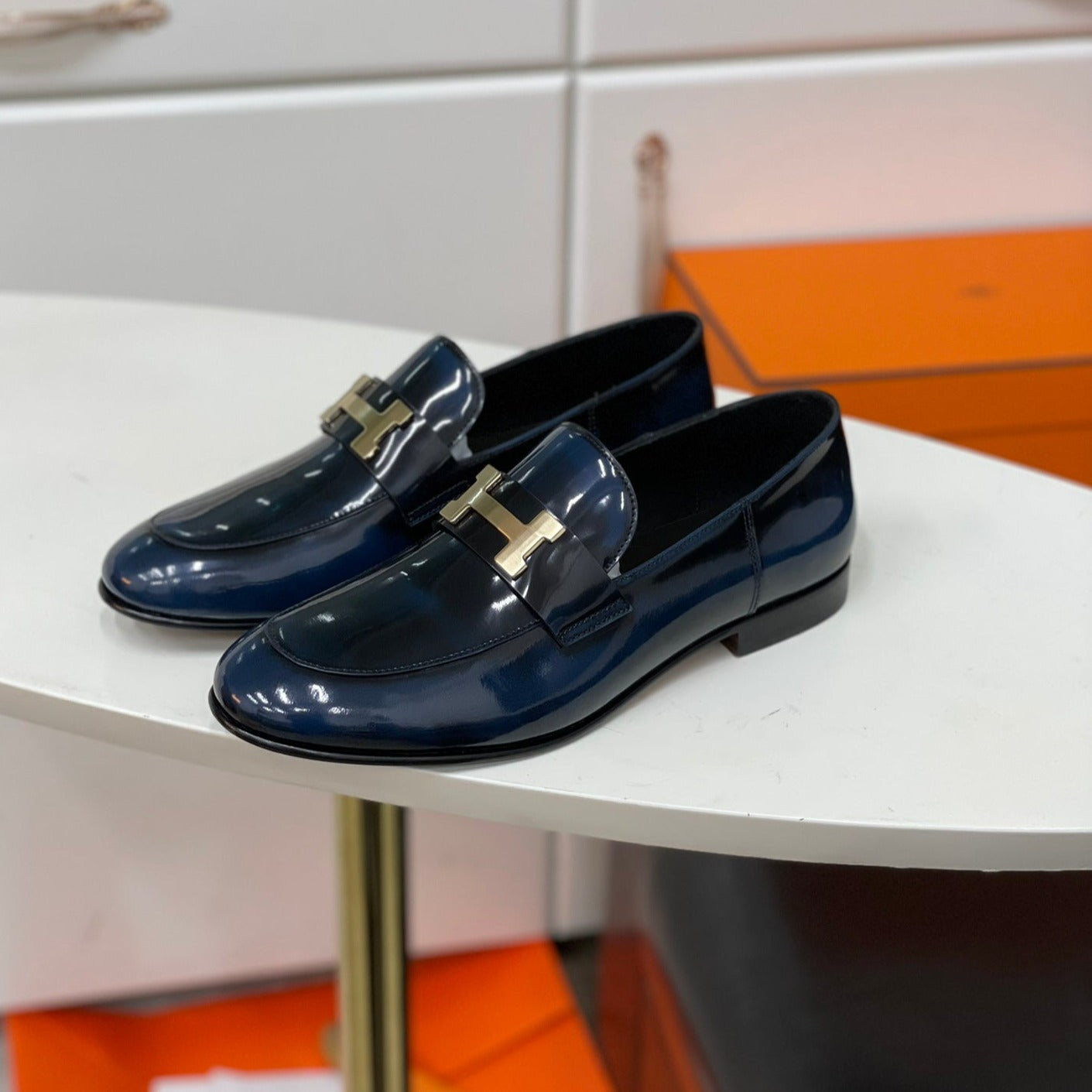 HEM* new cowhide leather shoes 1：1  VIP
