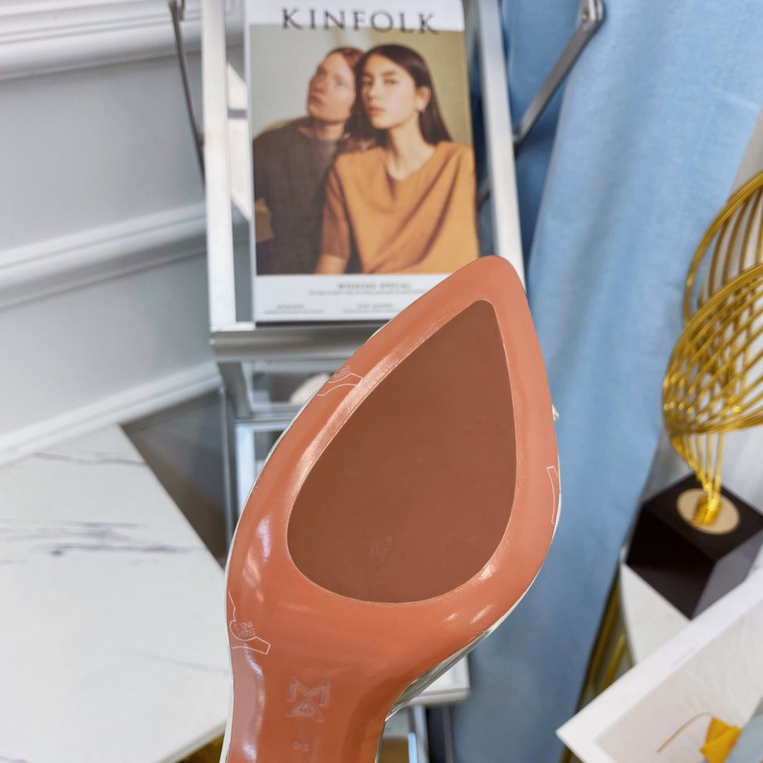 Ami* Muad* Pointed Toe Rhinestone Pumps