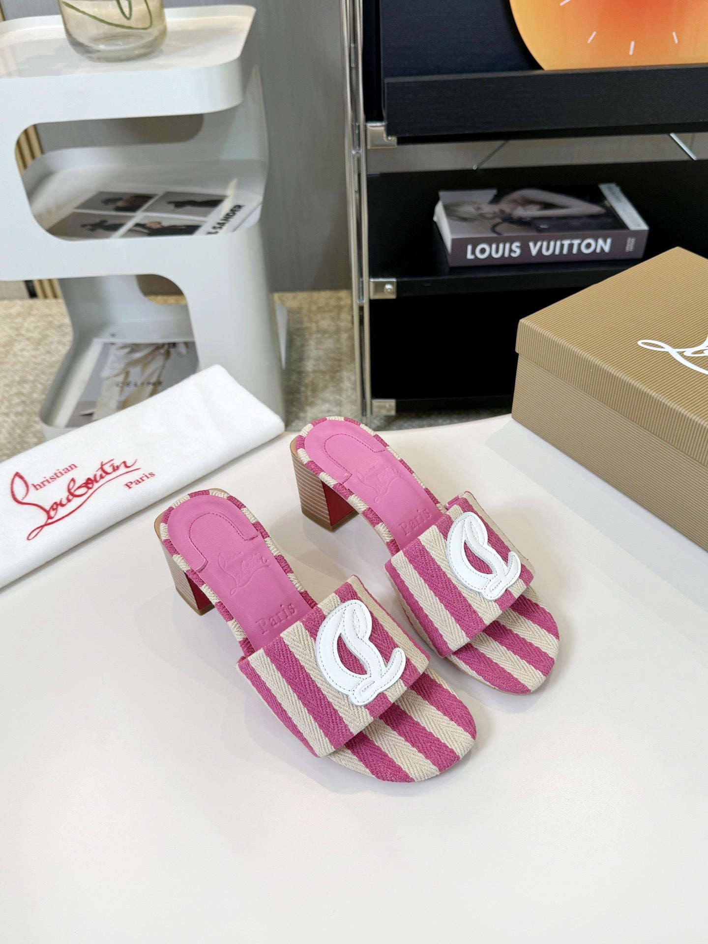 CHRIS* LOUB* 24SS Slippers 1:1 VIP