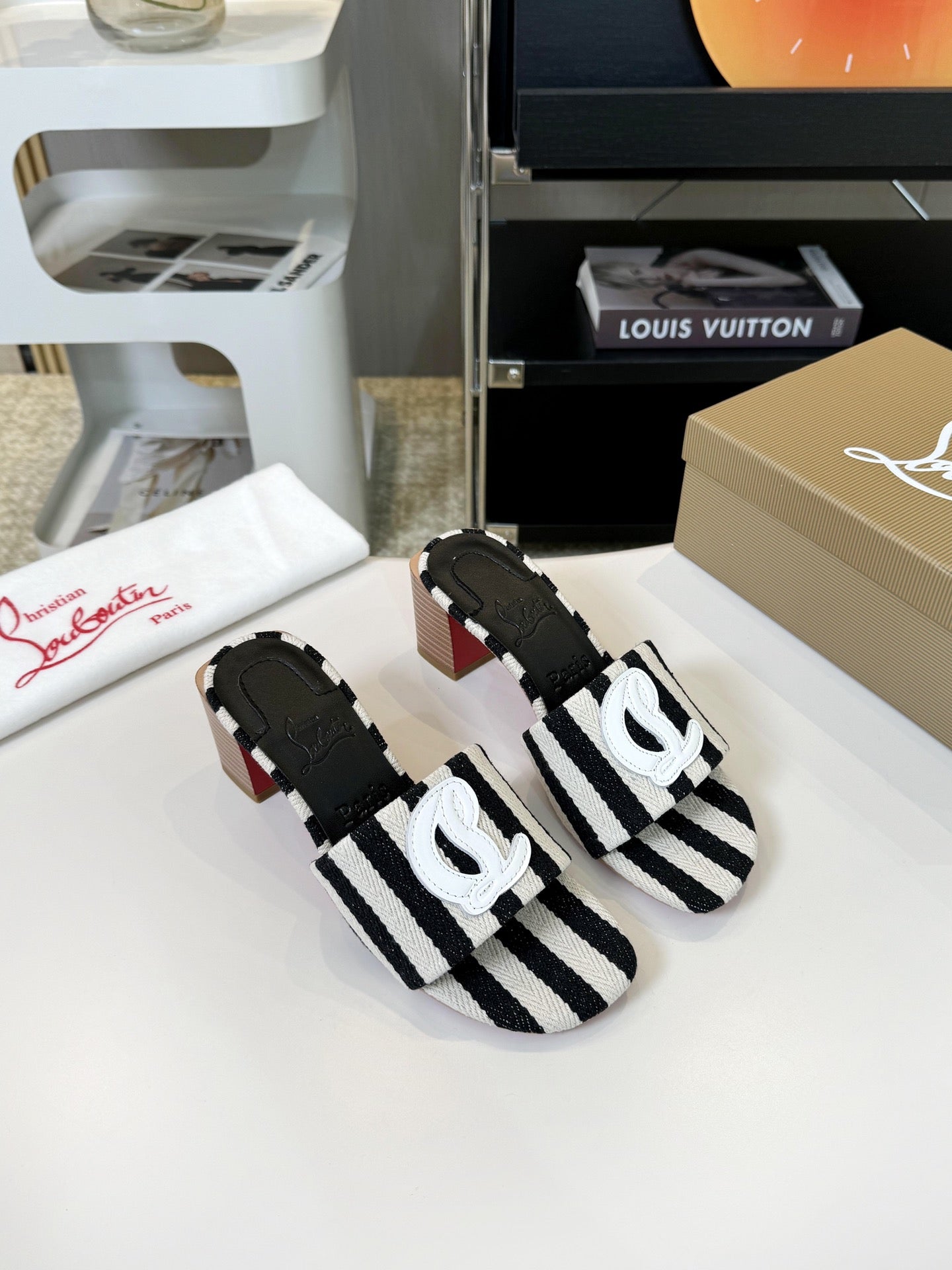 CHRIS* LOUB* 24SS Slippers 1:1 VIP