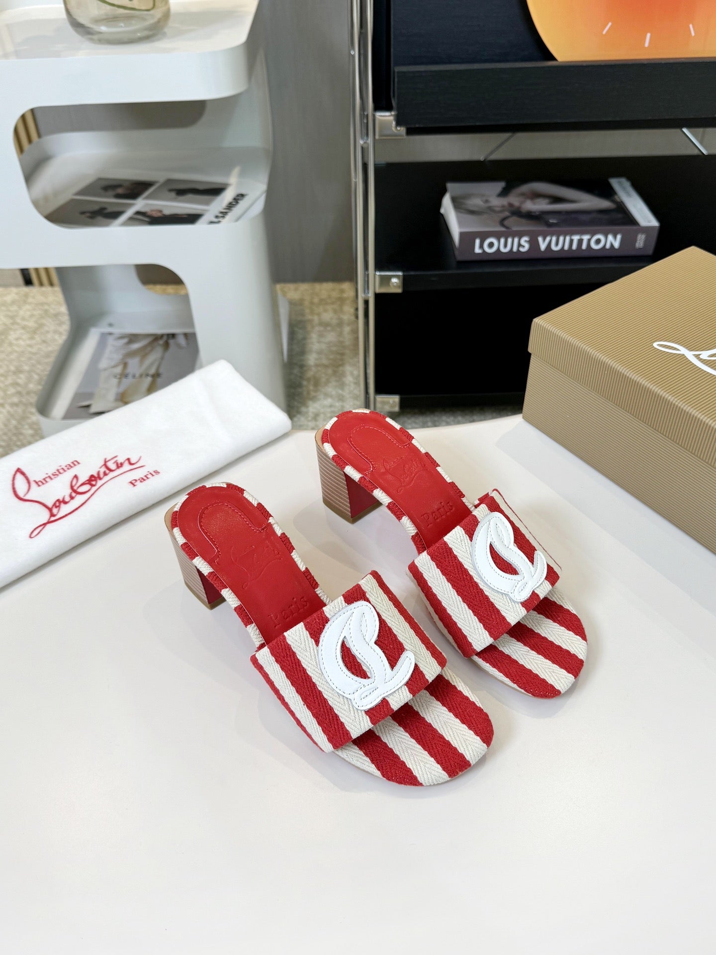 CHRIS* LOUB* 24SS Slippers 1:1 VIP