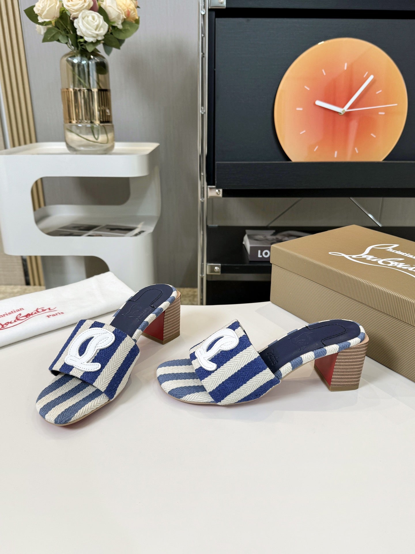 CHRIS* LOUB* 24SS Slippers 1:1 VIP