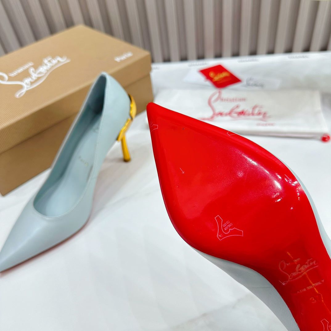 CHRIS* LOUB* 24SS red bottom high heels 1:1 VIP