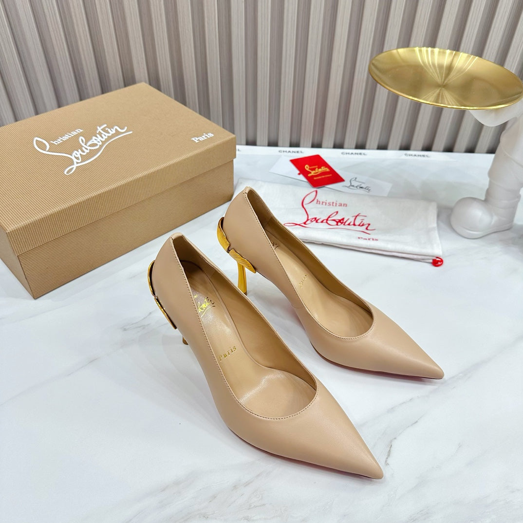 CHRIS* LOUB* 24SS red bottom high heels 1:1 VIP