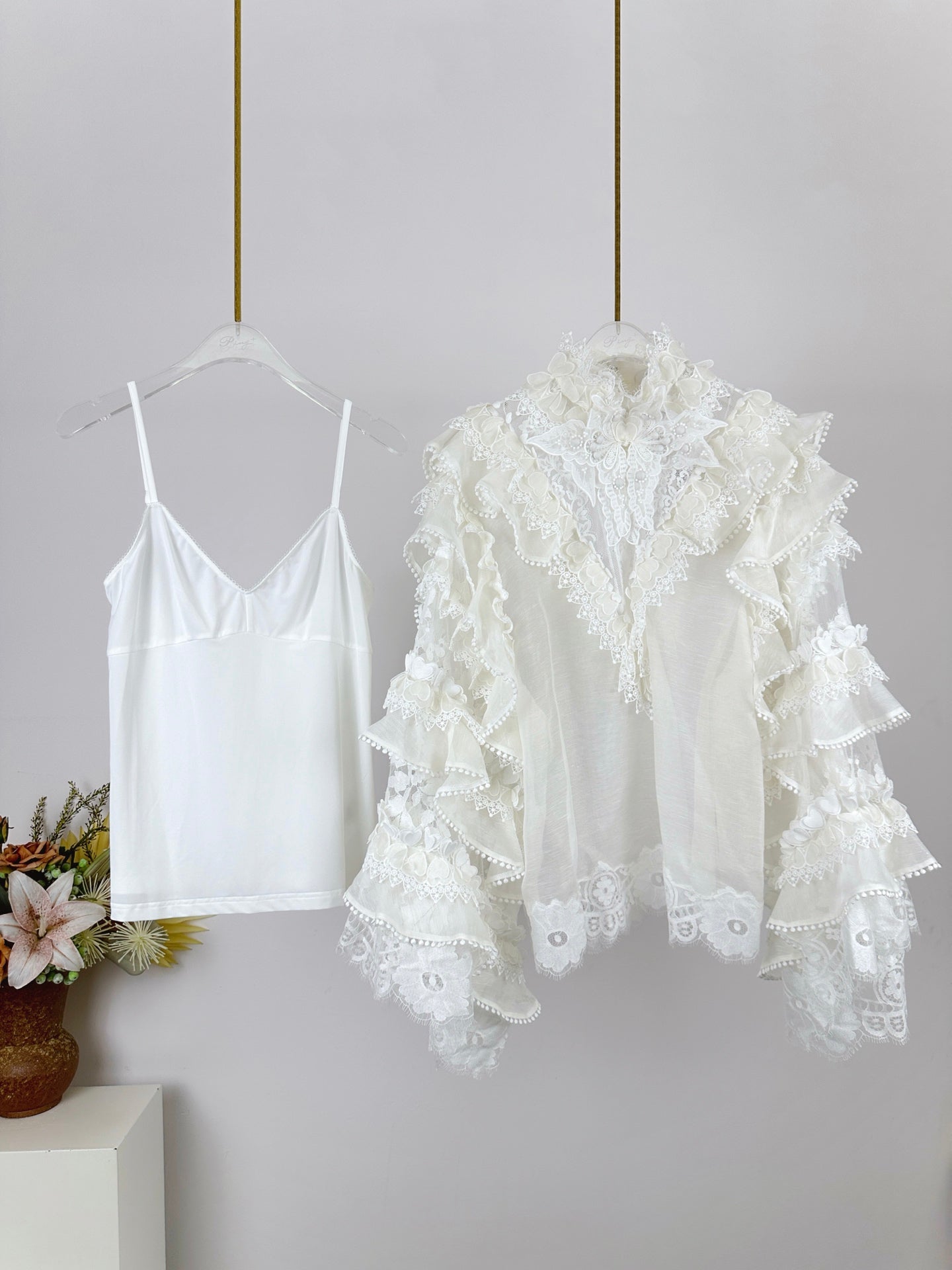 ZIMMERM* Heart-trimmed top 1:1