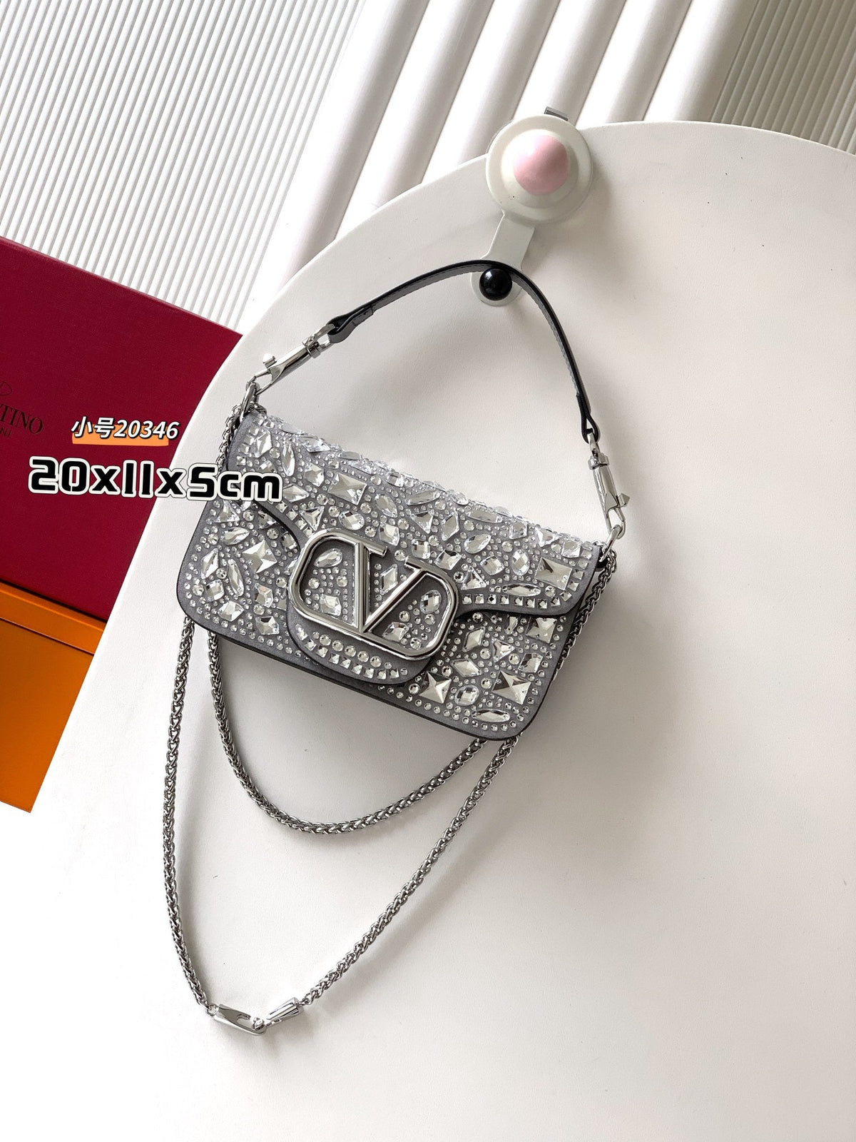 Valent* 25SS crystal handbag