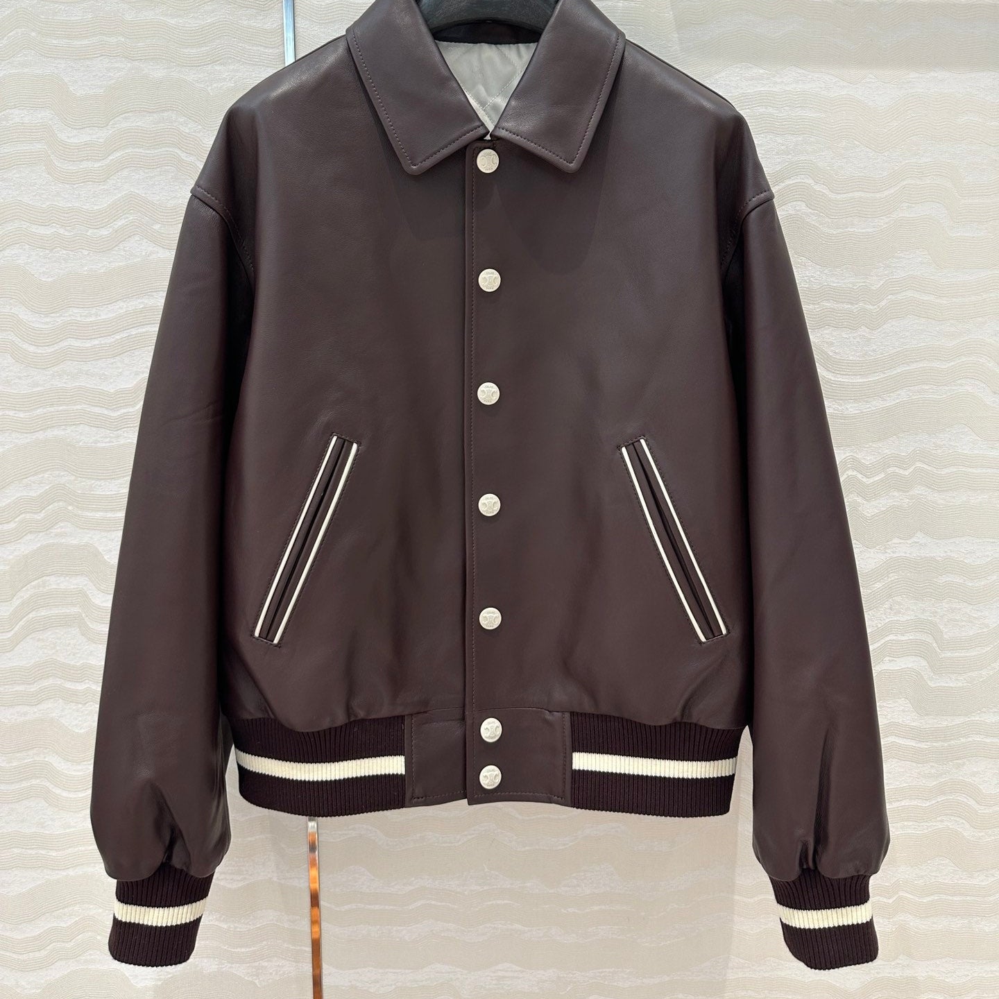 Celine flight jacket, 100% sheepskin. (On Sale)