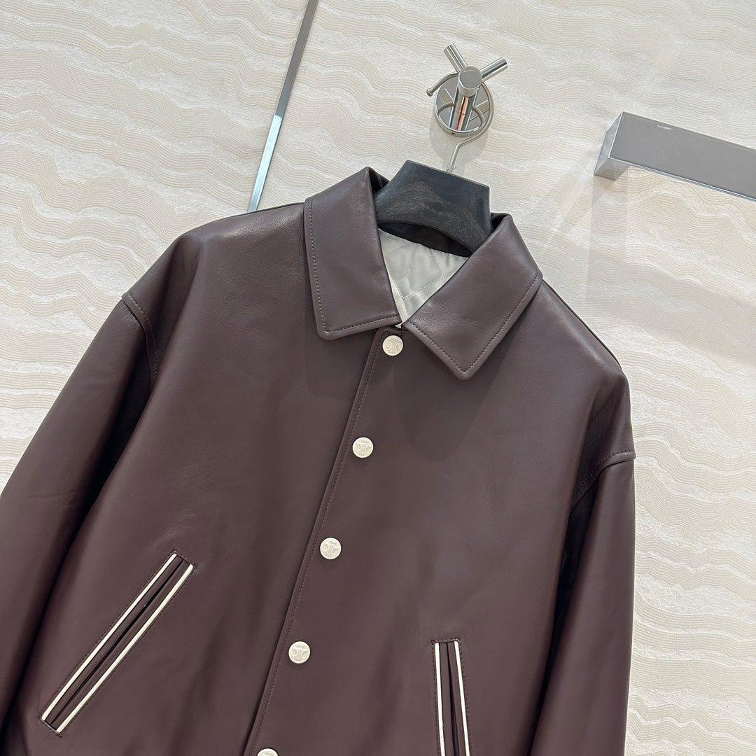 Celine flight jacket, 100% sheepskin. (On Sale)