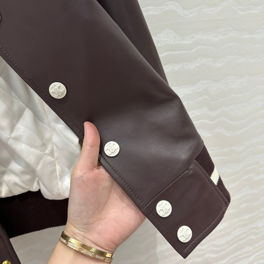Celine flight jacket, 100% sheepskin. (On Sale)